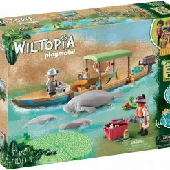 Playmobil Wiltopia: Εκδρομή με Ποταμόπλοιο στον Αμαζόνιο (71010)