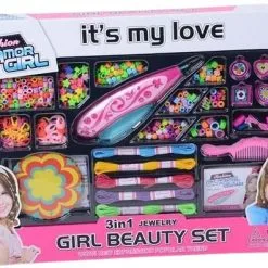 Blue Toys Σετ Ομορφιας Glamor Girl 3 In 1 Jewelry (MKI839159)