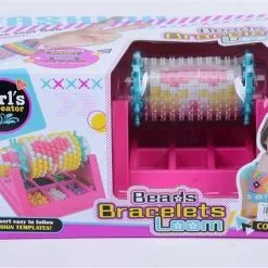 Blue Toys Σετ Ομορφιάς Αργαλειός Για Βραχιόλια Bracelet Maker (MKI911294)